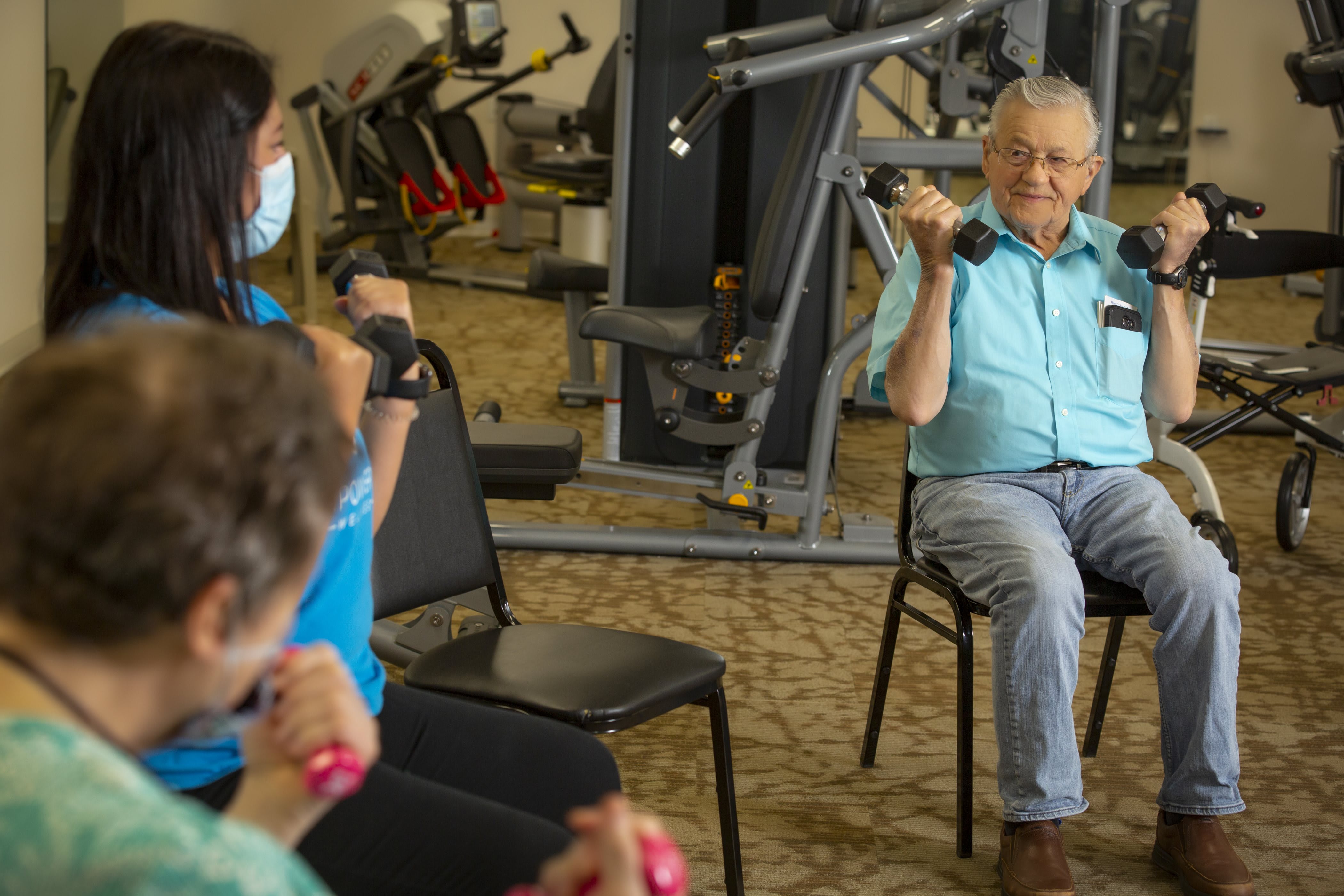 St. Anthony's Senior Living residents