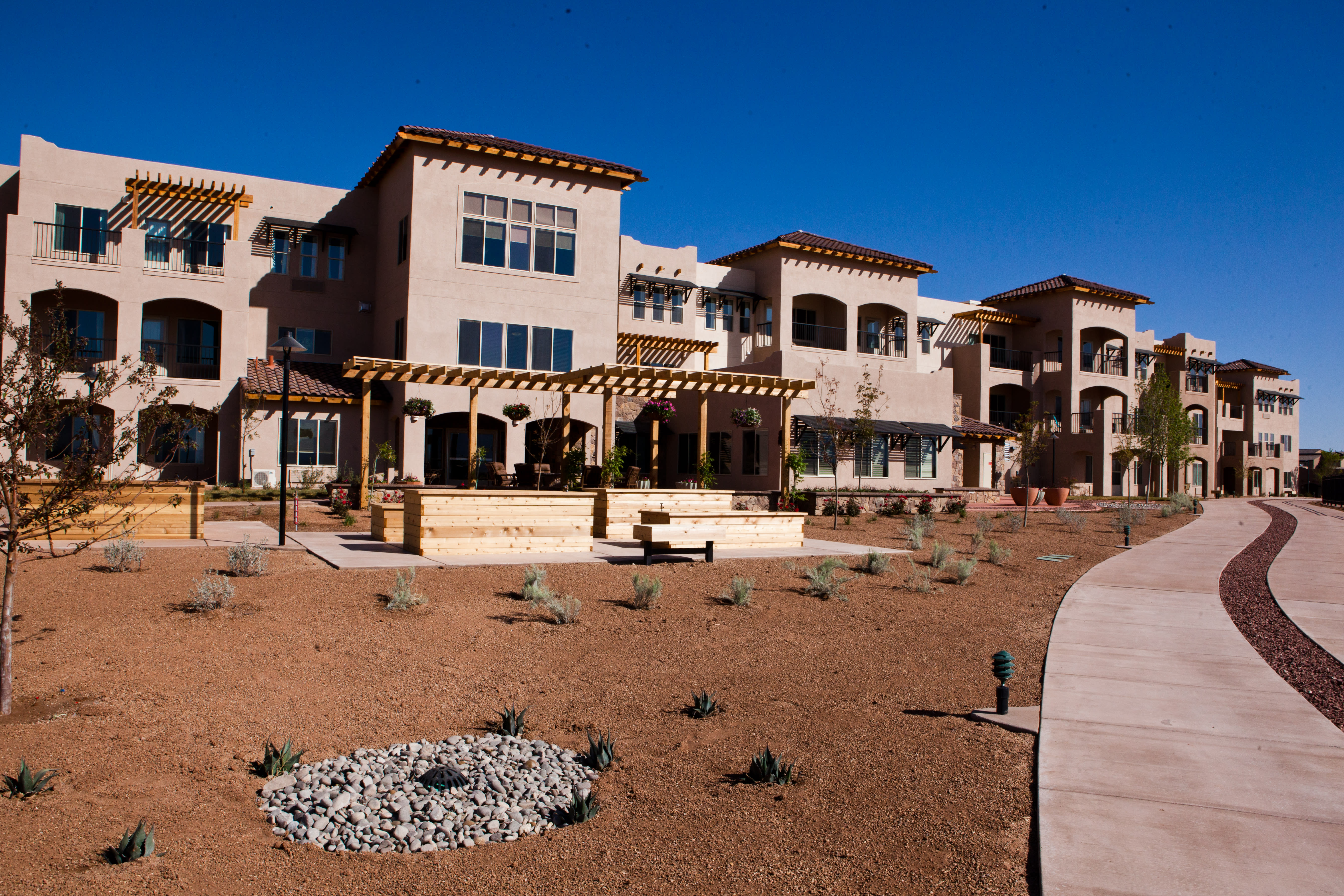 The Rio Grande community exterior