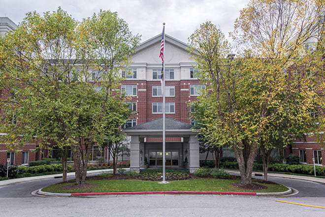 Brookdale North Raleigh community exterior