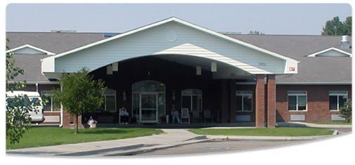 Garden Square of Casper community entrance