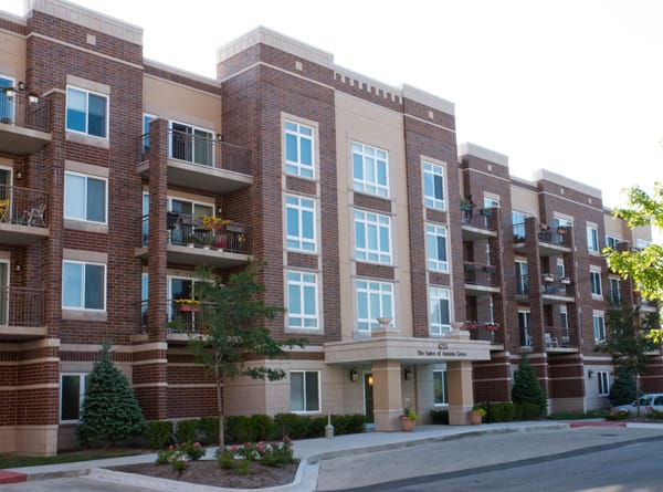 Autumn Green at Wright Campus community exterior