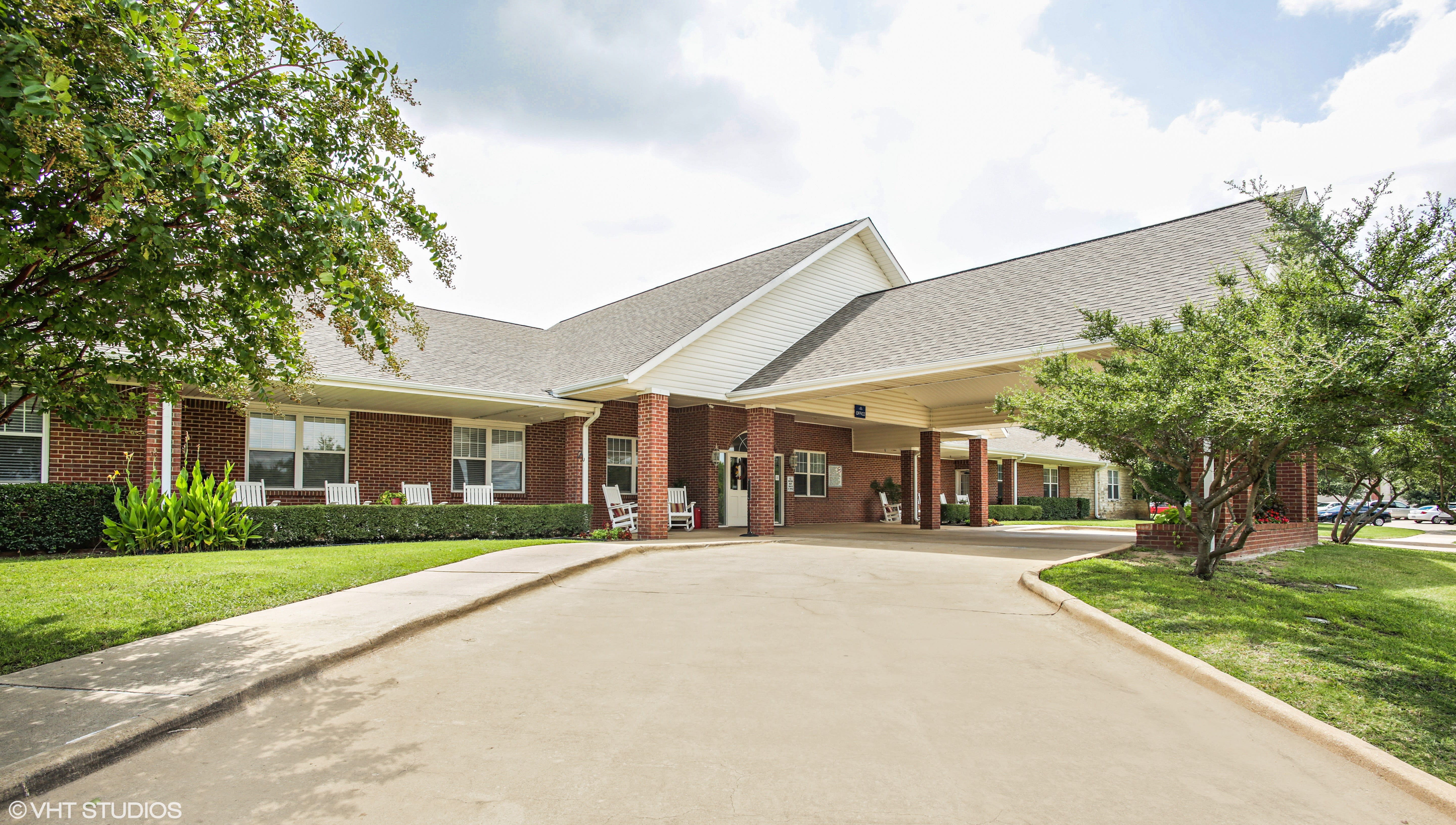 Whitley Place outdoor common area