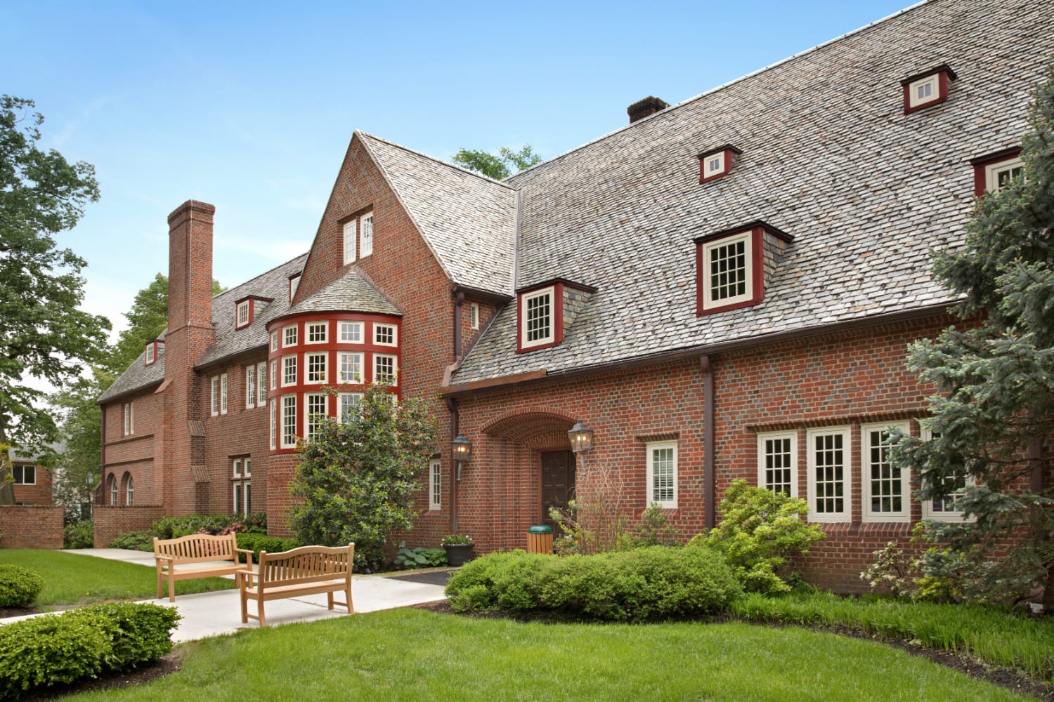 The Quadrangle outdoor common area