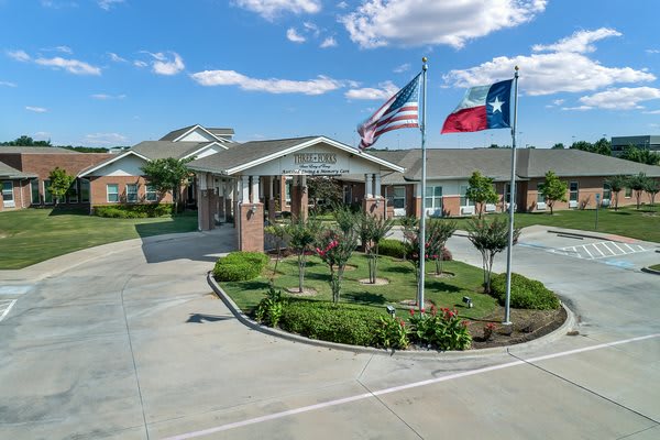 Three Forks Senior Living of Forney community exterior