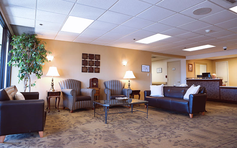 Heatheridge Assisted Living lobby