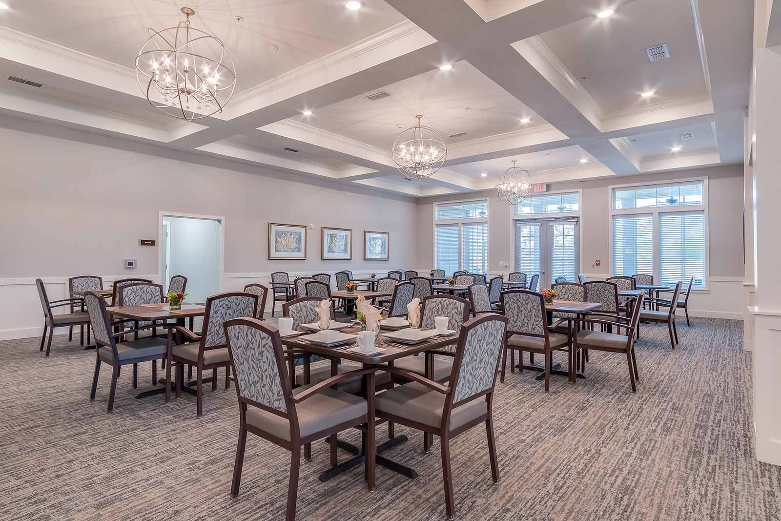 Canopy of Duval Station dining room