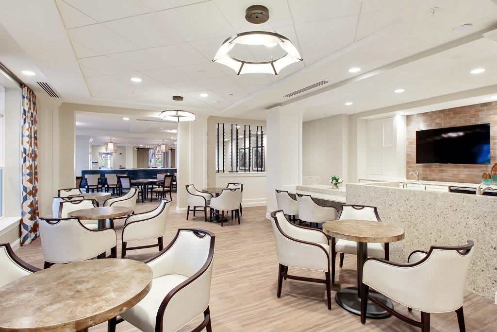 White Springs Senior Living bar