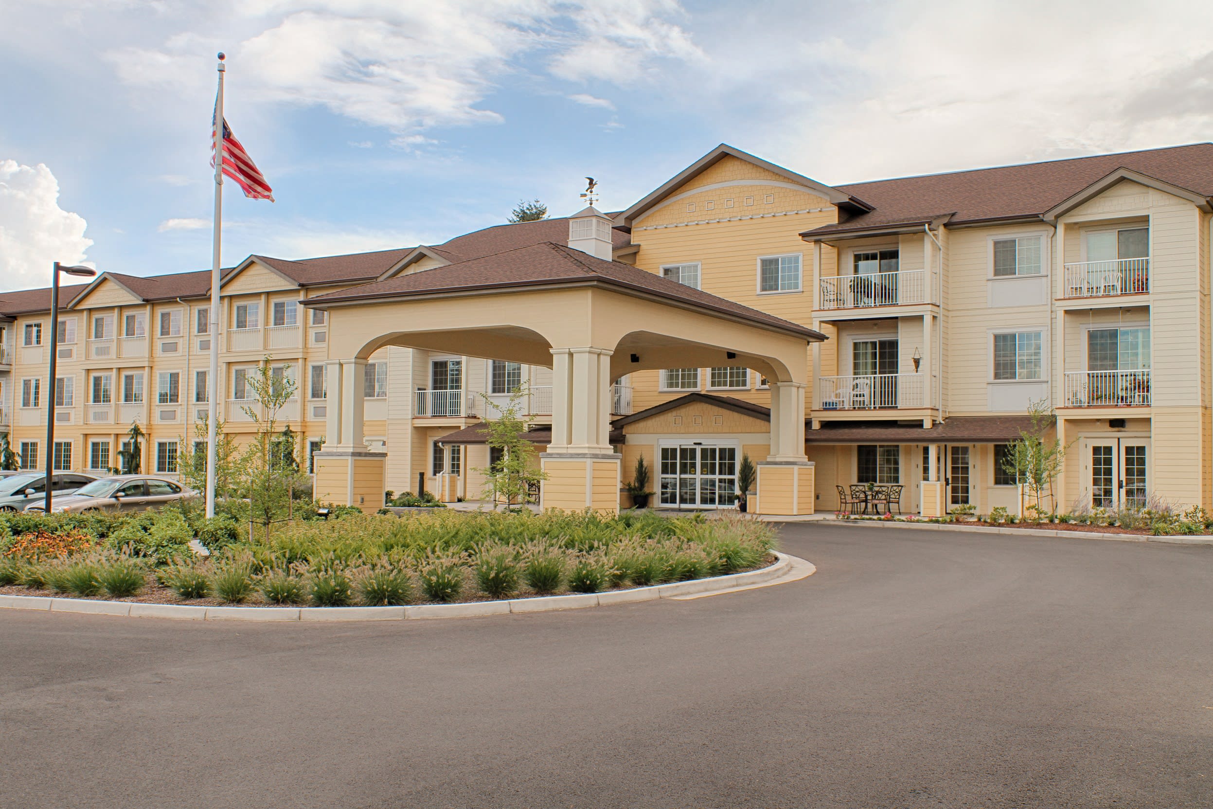 Crescent Park Senior Living community exterior