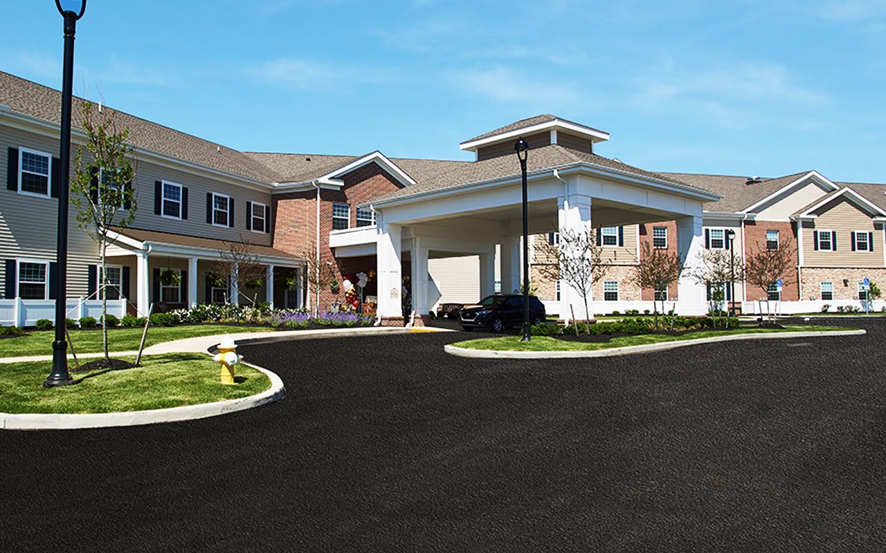 Grove City Senior Living by Traditions community exterior