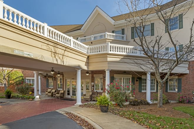 Brookdale South Charlotte community exterior