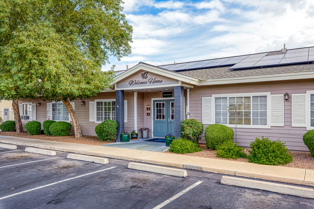 Pacifica Senior Living Paradise Valley community entrance