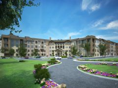 Discovery Village at Dominion IL community exterior