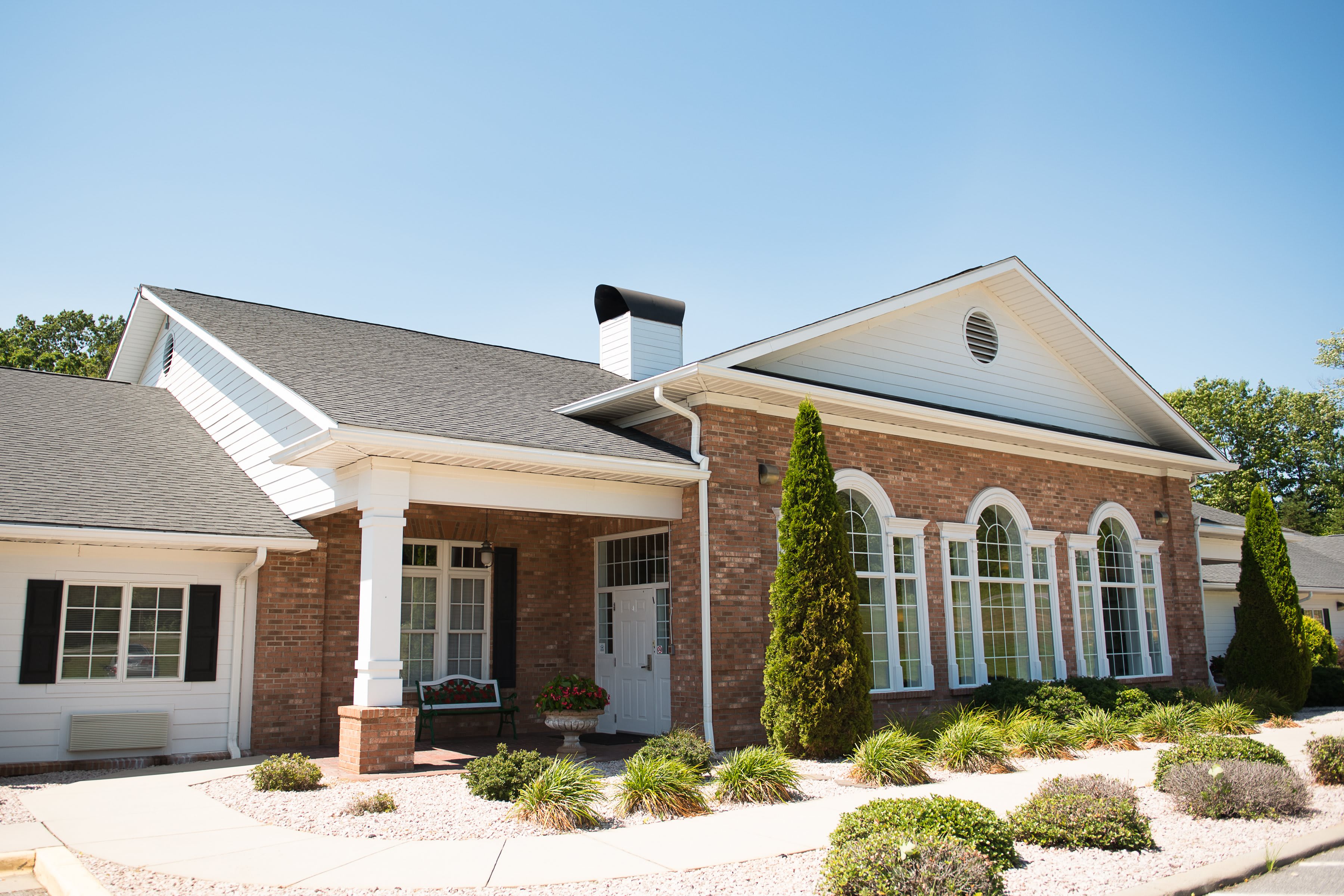 Priddy Manor Assisted Living and Memory Care outdoor common area