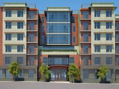 The Trousdale community exterior