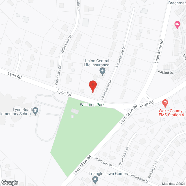 Map of the neighborhood around LiveWell Vintage Gardens