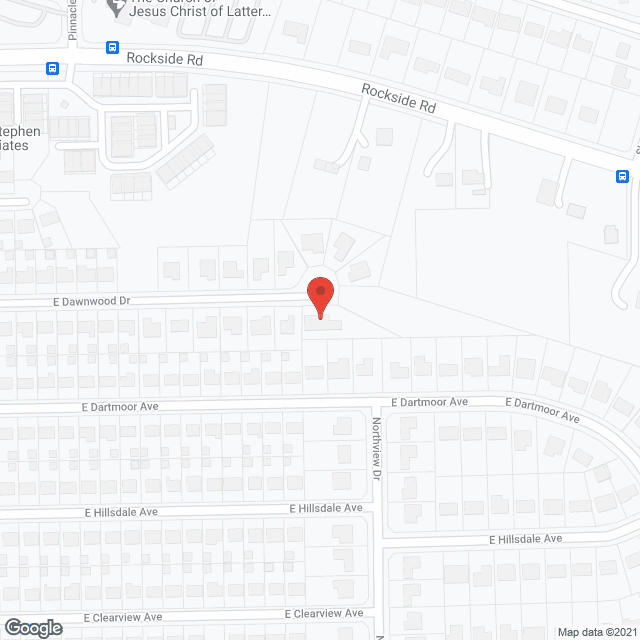 Map of the neighborhood around Heritage at Seven Hills