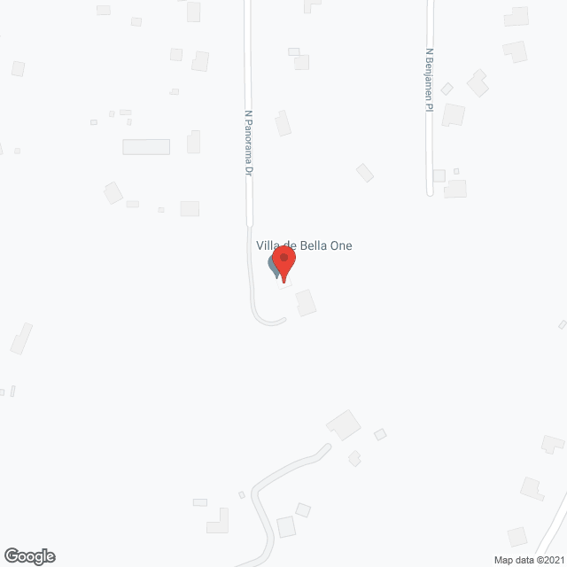 Map of the neighborhood around Villas De Bella No 1 Assisted Living