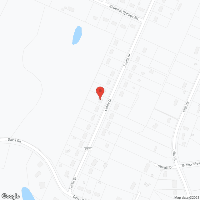 Map of the neighborhood around Serenity Living Family Care # 2