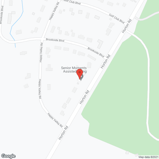 Map of the neighborhood around Senior Moments Assisted Living