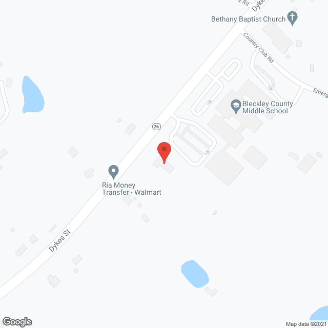 Map of the neighborhood around Royal Care