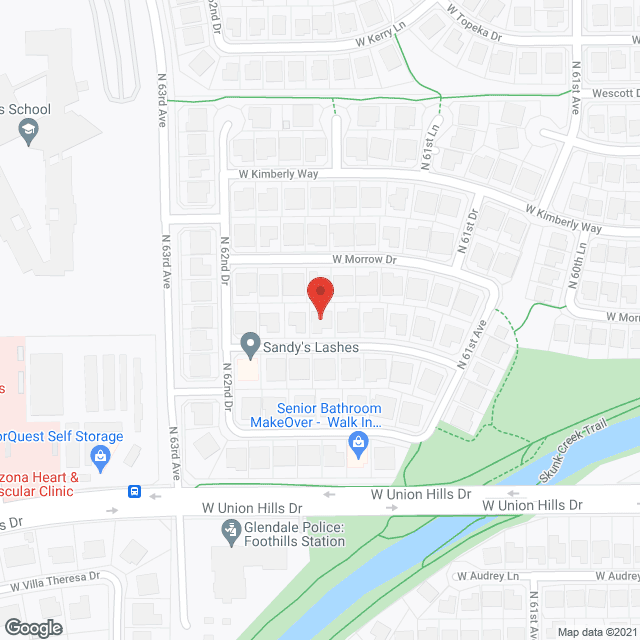 Map of the neighborhood around Right Choice Adult Care Home