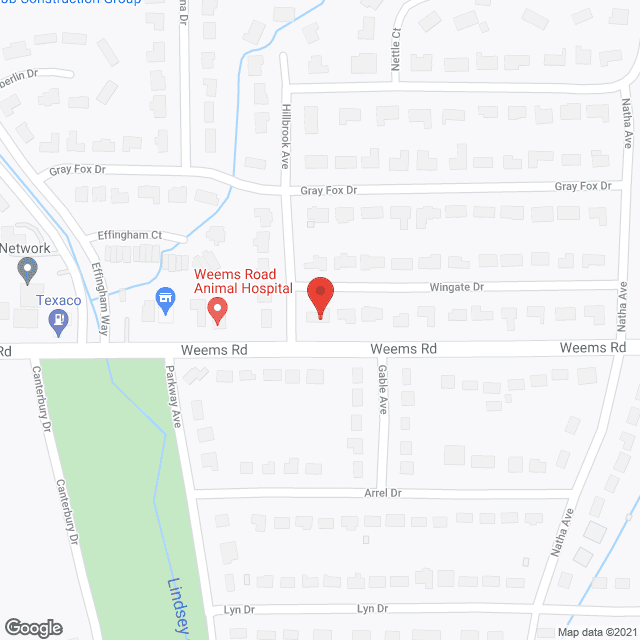Map of the neighborhood around Restorative Personal Care Home