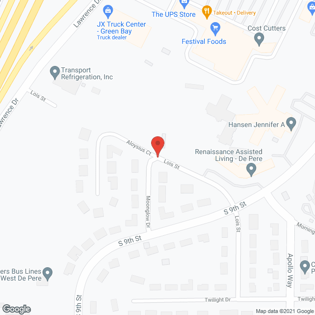 Map of the neighborhood around Residence By Rennes