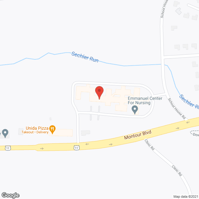 Map of the neighborhood around Nazareth Memory Center At Maria Joseph
