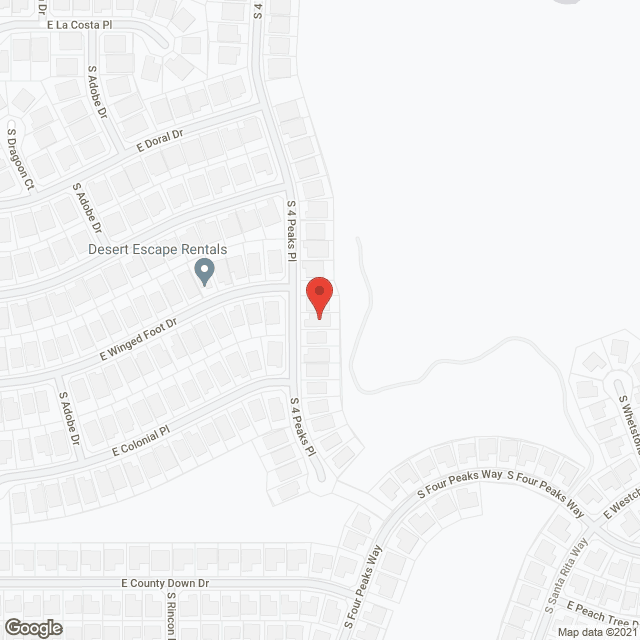 Map of the neighborhood around Mercy's Care Home I