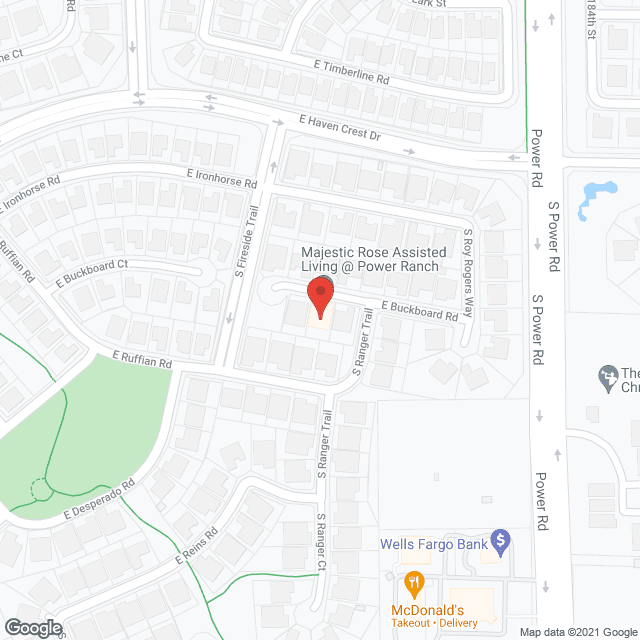 Map of the neighborhood around Majestic Rose LLC-Pr