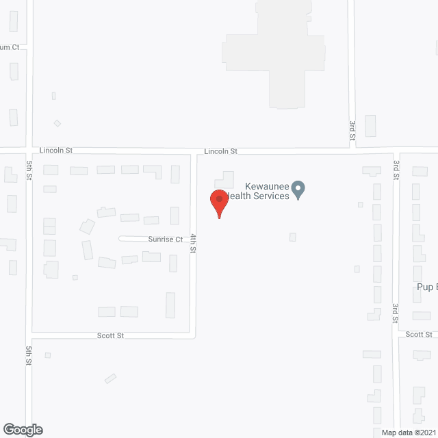 Map of the neighborhood around Linden Manor