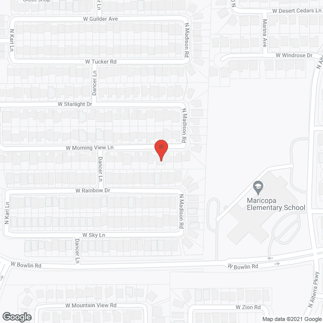 Map of the neighborhood around Lavie Home