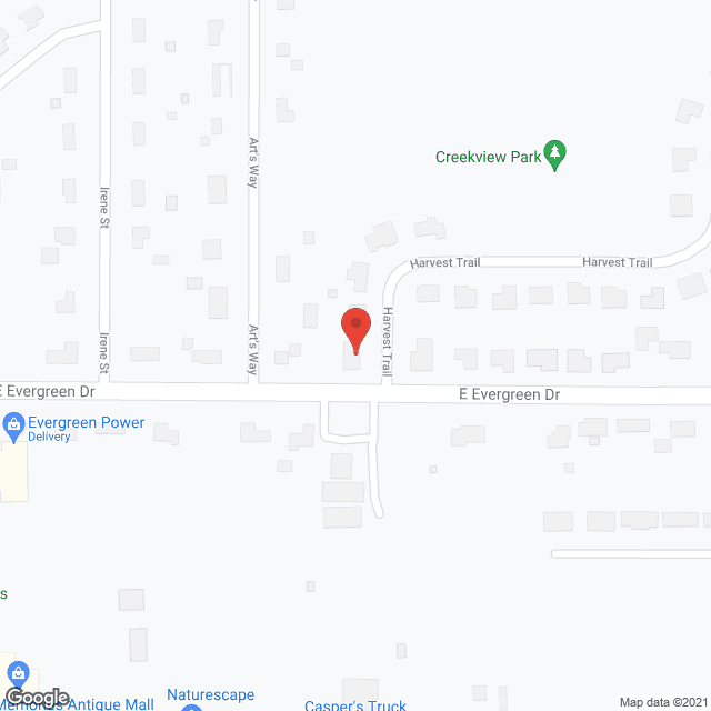 Map of the neighborhood around Helens Senior Home Ltd-Little Chute
