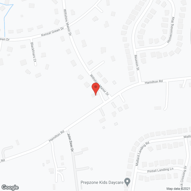 Hamilton Family Care Home in google map