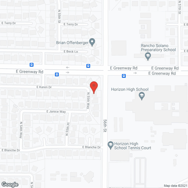 Map of the neighborhood around Grace Hill Assisted Living LLC
