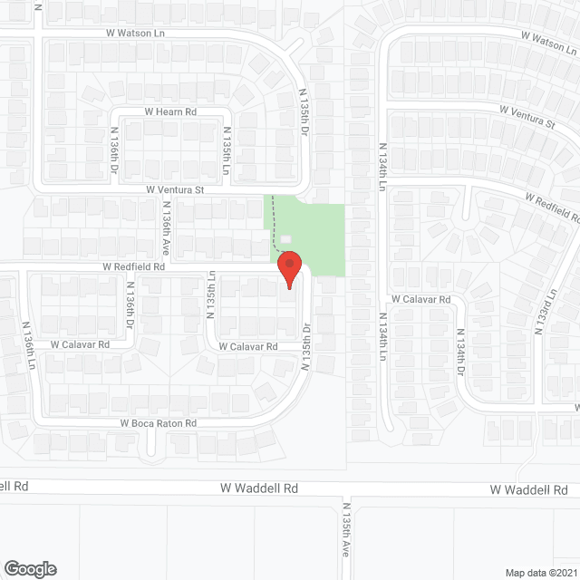 Map of the neighborhood around Golden Springs Senior Living LLC