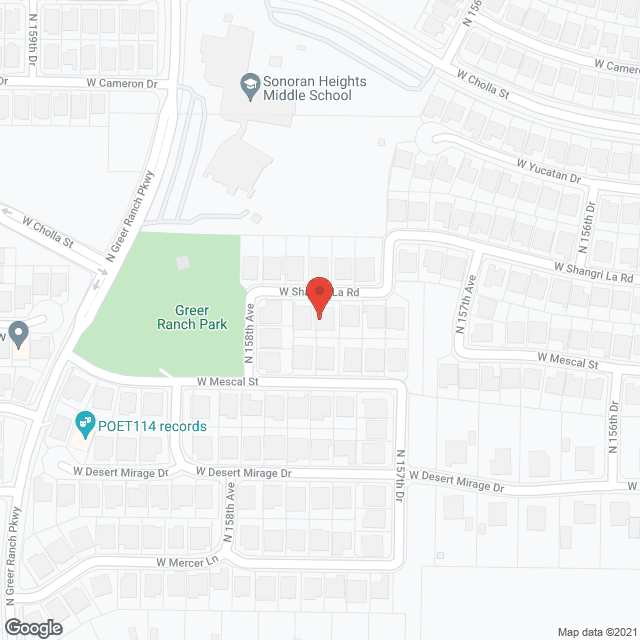 Map of the neighborhood around Elite Assisted Living Home LLC
