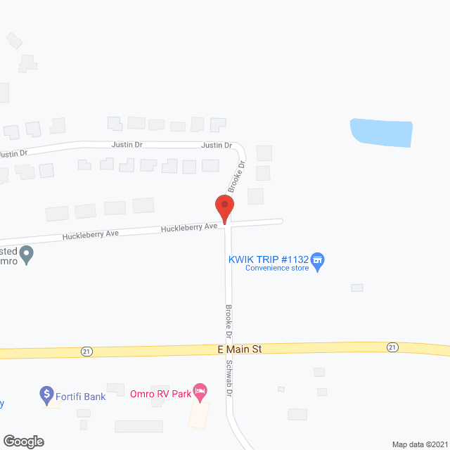 Map of the neighborhood around Country Villa Assisted Living