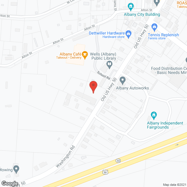 Map of the neighborhood around Close To Home V Inc