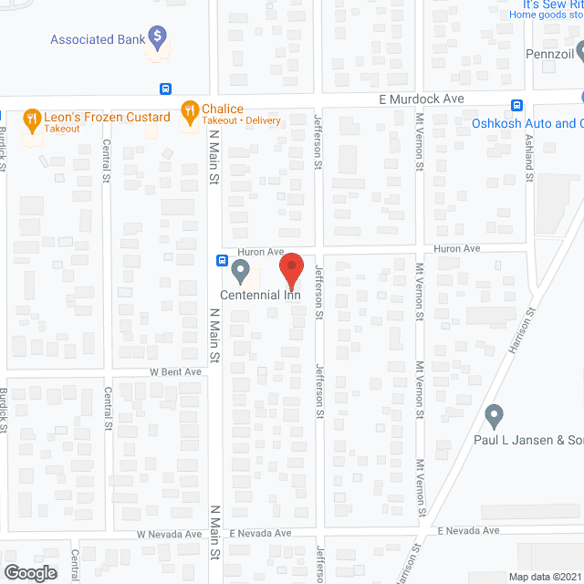 Map of the neighborhood around Clarity Care Jefferson House