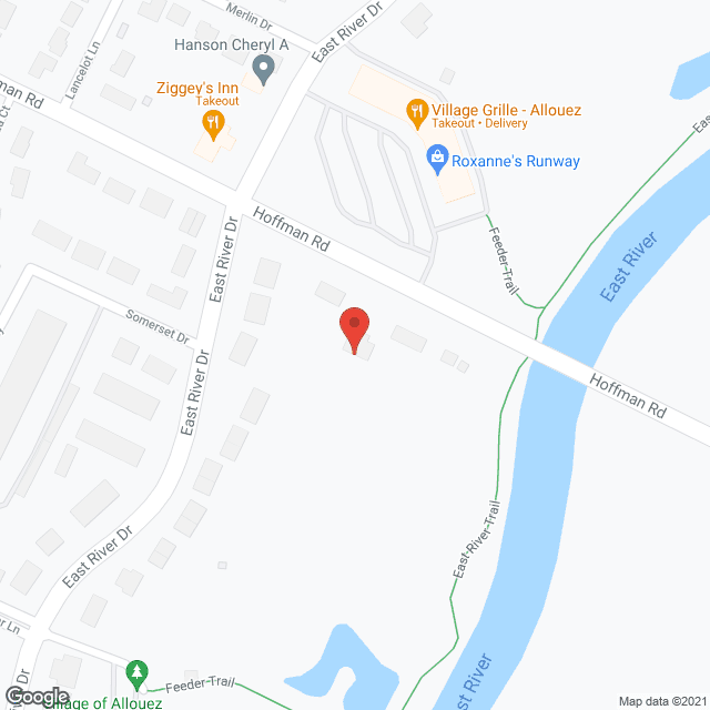 Map of the neighborhood around Clarity Care Bernard On Hoffman