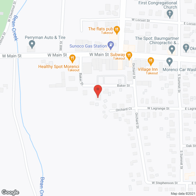 Map of the neighborhood around Citizens For Quality Care Morenc