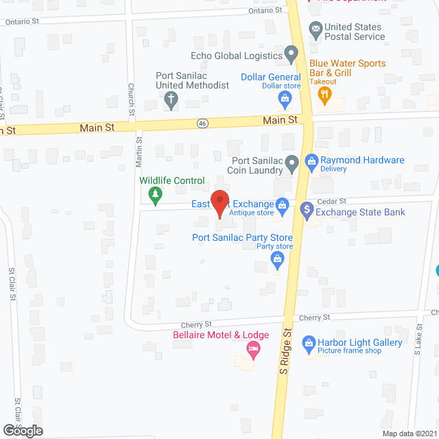 Map of the neighborhood around Carols Adult Foster Care