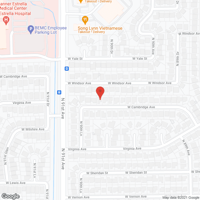 Map of the neighborhood around Az Care First LLC