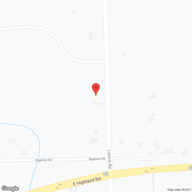 Map of the neighborhood around August Winter House