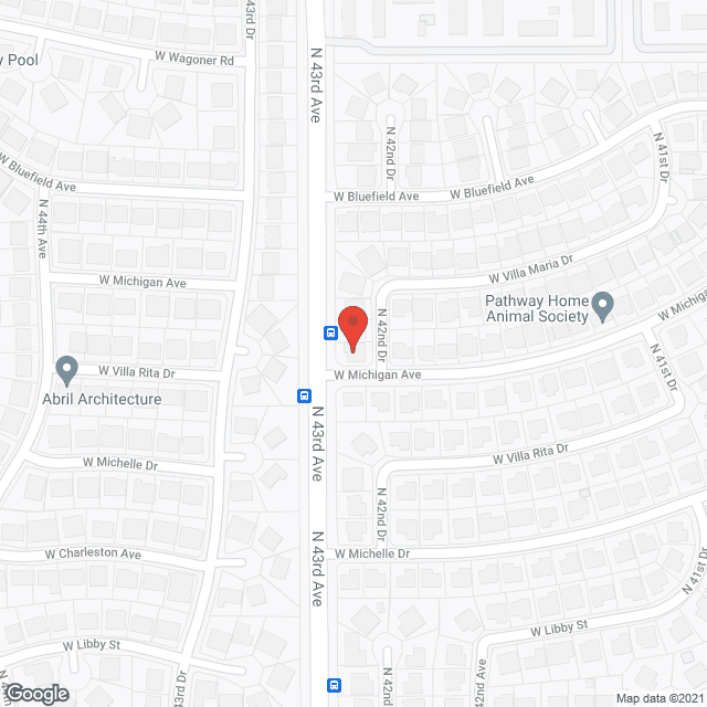 Map of the neighborhood around Amazing Grace Care Home LLC