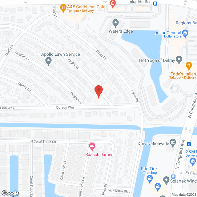 Map of the neighborhood around A Bella Vita Place Assisted Living LLC