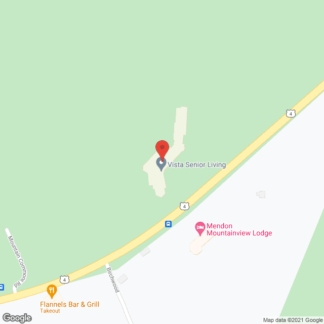 Map of the neighborhood around Vista Senior Living