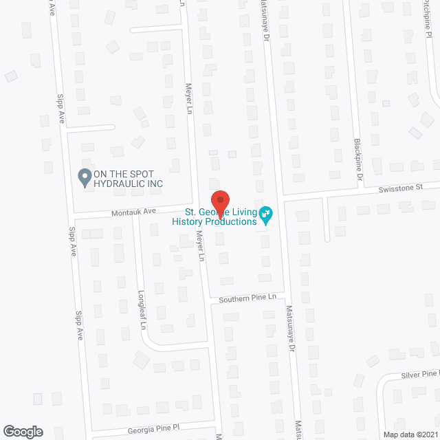 Map of the neighborhood around Grace Adult Care