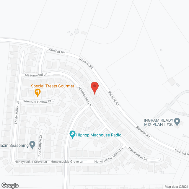 Map of the neighborhood around Angel Arms Assisted Living v
